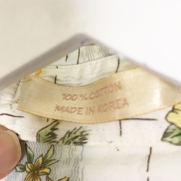 Campia Moda Men's 100% Cotton Hawaiian Button Down - Picture 6 of 6